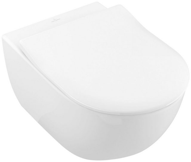 Villeroy & Boch Tiefspül-WC »Subway 2.0 spülrandlos«, ohne CeramicPlus Beschichtung, mit WC -Sitz-WC-Becken-Inspirationen