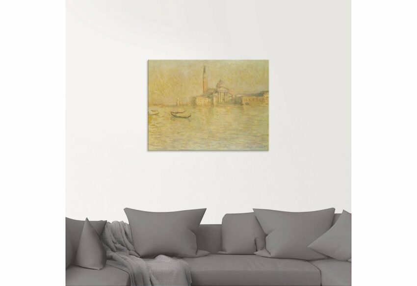 Artland Glasbild »Venedig, San Giorgio Maggiore.«, Europa (1 Stück)-Bilder-Ideen für dein Zuhause von Home Trends