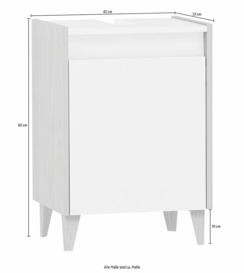 Schildmeyer Waschbeckenunterschrank »Elba« Breite 41,8 cm-Schränke-Ideen für dein Zuhause von Home Trends