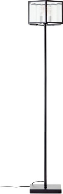 Timbers Stehlampe »Chesapeake«, 1 x E27, max. 40W, H 150cm, schwarz matt, mit Riffelglas-Lampen-Inspirationen