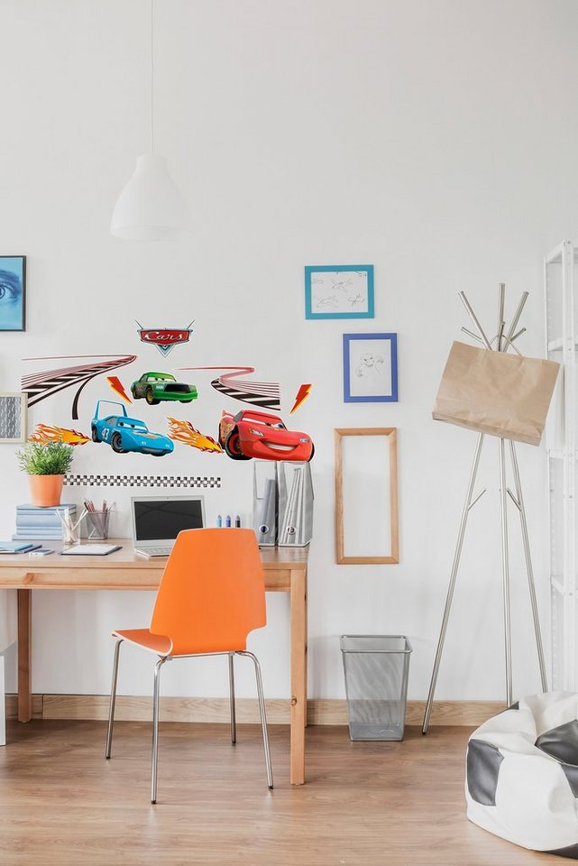 Komar Wandtattoo »Cars« (Set, 11 Stück), selbstklebend, rückstandslos abziehbar-Wandtattoos-Ideen für dein Zuhause von Home Trends