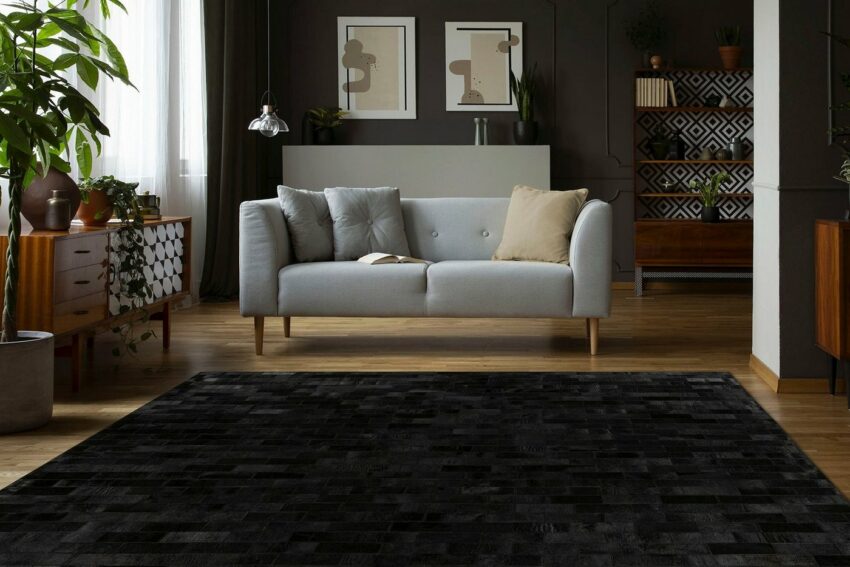 Lederteppich »Ravi 100«, InStyle by Kayoom, rechteckig, Höhe 8 mm-Teppiche-Ideen für dein Zuhause von Home Trends