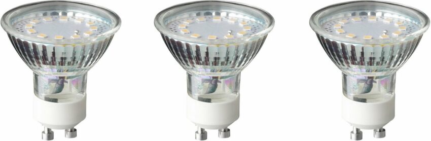 WOFI »Led_smd G45 Gu10 - 3er Set« LED-Leuchtmittel, GU10, 3 Stück, Warmweiß-Leuchtmittel-Ideen für dein Zuhause von Home Trends