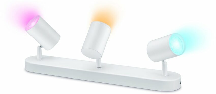 WiZ Deckenleuchte »WiZ Wi-Fi BLE BOS 3x5W RGB W«, Die smarte Spotleuchte WiZ Imageo bietet ein zeitgemäßes Design und ein warm-, kaltweißes oder farbiges Licht.-Lampen-Ideen für dein Zuhause von Home Trends