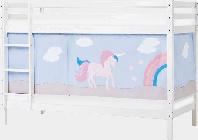 Hoppekids Etagenbett, Liegefläche 90x200 cm, mit Textilset und wahlweise mit Matratze-Betten-Inspirationen