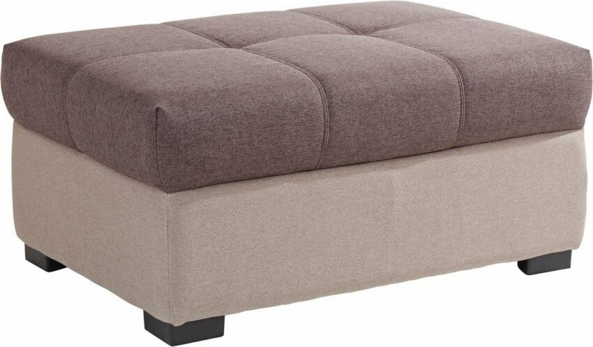 COTTA Polstergarnitur, (Set), Set: bestehend aus 3-Sitzer Sofa und Hocker, 3-Sitzer Inklusive Rückenverstellung-Sofas-Ideen für dein Zuhause von Home Trends