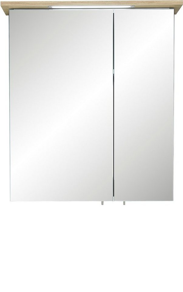 PELIPAL Spiegelschrank »Quickset 963« Breite 60 cm, 2-türig, eingelassene LED-Beleuchtung, Schalter-/Steckdosenbox, Türdämpfer-Schränke-Ideen für dein Zuhause von Home Trends