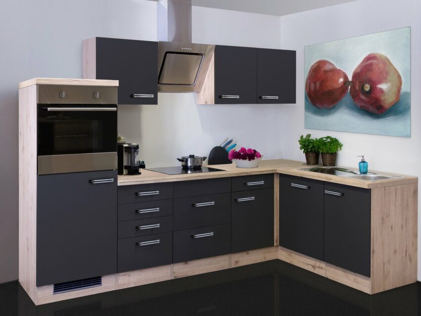 Flex-Well Küchenzeile »Antigua«, mit E-Geräten, Gesamtbreite 280x170 cm-Küchenzeilen-Ideen für dein Zuhause von Home Trends