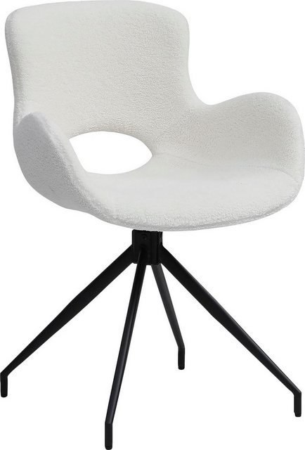 SalesFever Esszimmerstuhl, 180° Drehplatte unter der Sitzfläche, mit Rücken Cut-Out-Stühle-Inspirationen