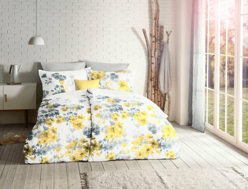 Bettwäsche »Milano 4234«, fleuresse, mit Blumen-Bettwäsche-Ideen für dein Zuhause von Home Trends
