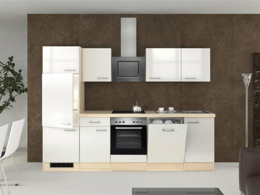 Flex-Well Küchenzeile, mit E-Geräten, Breite 280 cm-Küchenzeilen-Ideen für dein Zuhause von Home Trends