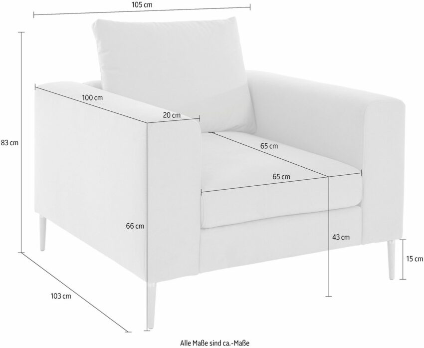 OTTO products Loungesessel »Finnja«, mit Recycling-Bezug-Sessel-Ideen für dein Zuhause von Home Trends
