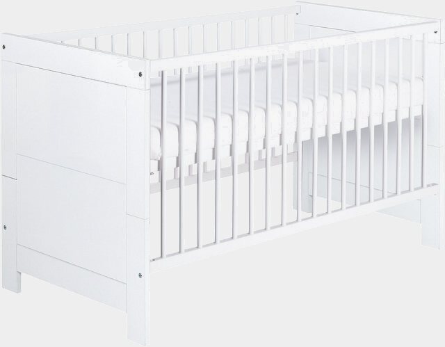 Schardt Babyzimmer-Komplettset »Nordic White«, (Set, 3-St), Made in Germany, mit Kinderbett, Schrank und Wickelkommode-Komplettzimmer-Inspirationen