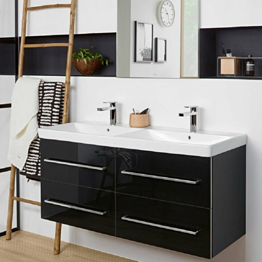 Villeroy & Boch Doppelwaschbecken »Avento«, besonders leichte Reinigung durch KeraTect Beschichtung-Waschbecken-Ideen für dein Zuhause von Home Trends