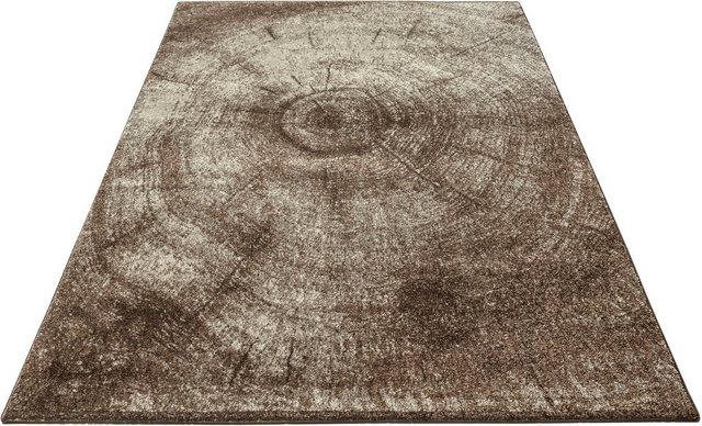 Teppich »Austin«, Bruno Banani, rechteckig, Höhe 14 mm, Baumstamm-Design, Wohnzimmer-Teppiche-Inspirationen