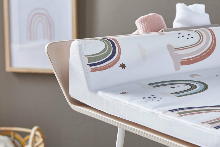 Rotho Babydesign Wickelauflage »Boho Rainbow«, Keilform, Made in Europe-Wickelauflagen-Ideen für dein Zuhause von Home Trends