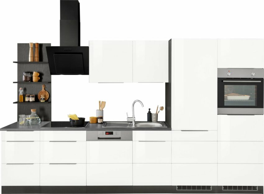 HELD MÖBEL Küchenzeile »Brindisi«, ohne Geräte, Breite 340 cm-Küchenzeilen-Ideen für dein Zuhause von Home Trends