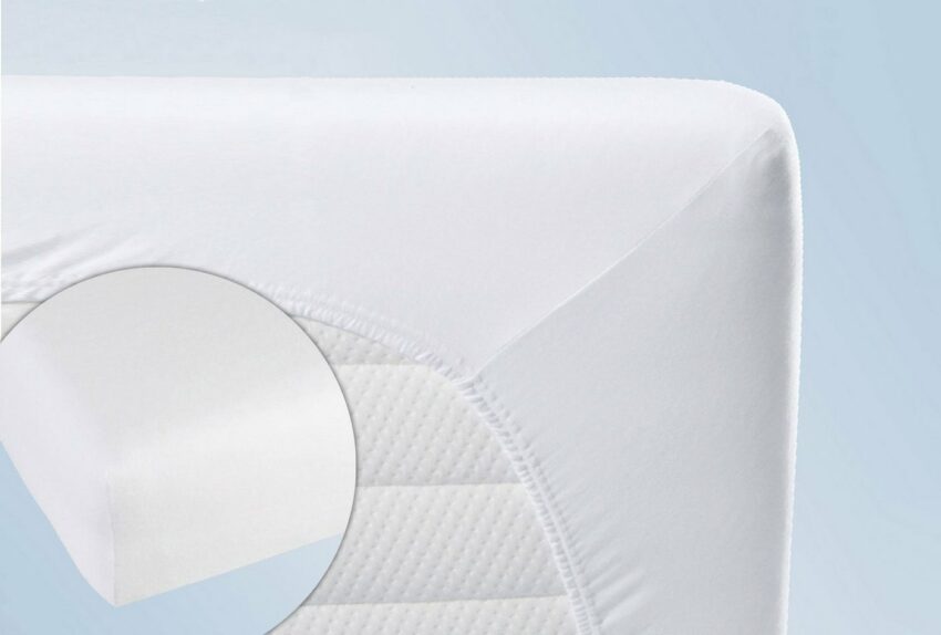 Matratzenauflage »Wasserundurchlässiges Molton-Spannbetttuch mit Silberausrüstung« Biberna-Auflagen-Ideen für dein Zuhause von Home Trends