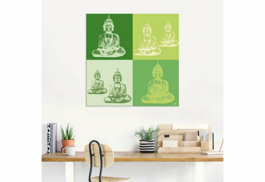 Artland Wandbild »Buddha«, Religion (1 Stück), in vielen Größen & Produktarten - Alubild / Outdoorbild für den Außenbereich, Leinwandbild, Poster, Wandaufkleber / Wandtattoo auch für Badezimmer geeignet-Bilder-Ideen für dein Zuhause von Home Trends