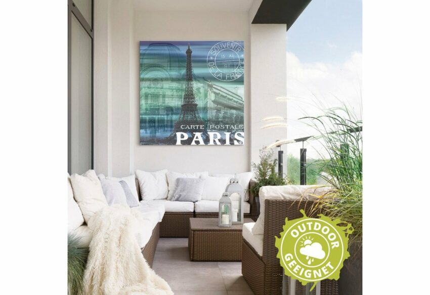 Artland Wandbild »Paris Collage«, Gebäude (1 Stück), in vielen Größen & Produktarten - Alubild / Outdoorbild für den Außenbereich, Leinwandbild, Poster, Wandaufkleber / Wandtattoo auch für Badezimmer geeignet-Bilder-Ideen für dein Zuhause von Home Trends