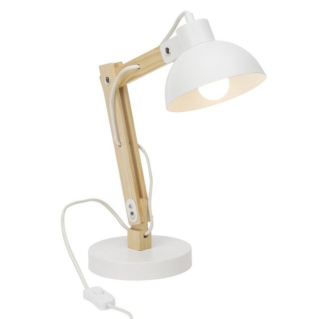 Brilliant Leuchten Tischleuchte »Moda«, Tischlampe weiß-Lampen-Inspirationen