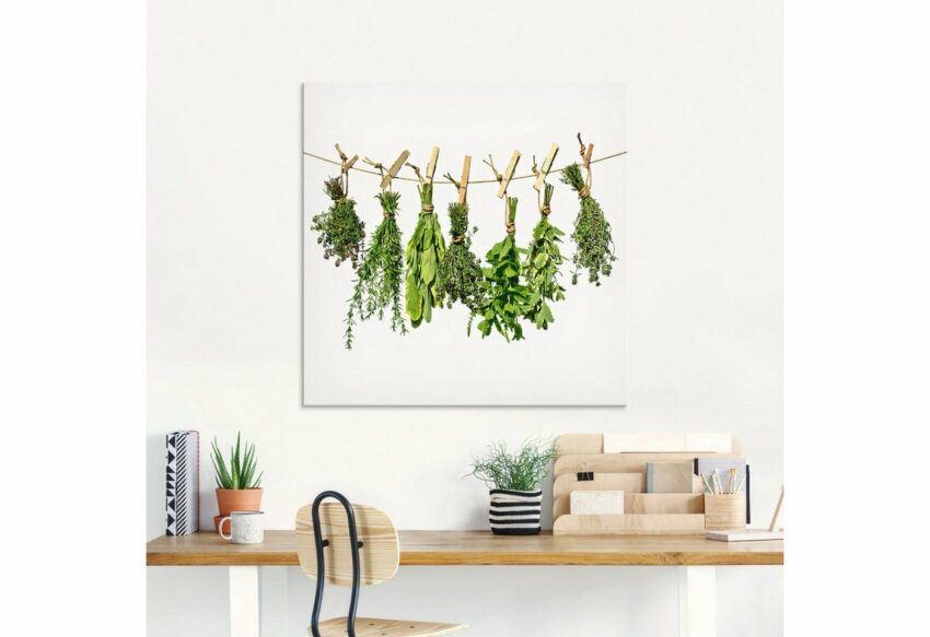 Artland Glasbild »Kräuter«, Pflanzen (1 Stück)-Bilder-Ideen für dein Zuhause von Home Trends