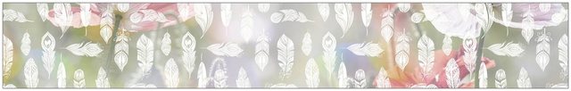Fensterfolie »Look Feathers white«, MySpotti, halbtransparent, glatt, 200 x 30 cm, statisch haftend-Fensterfolien-Inspirationen