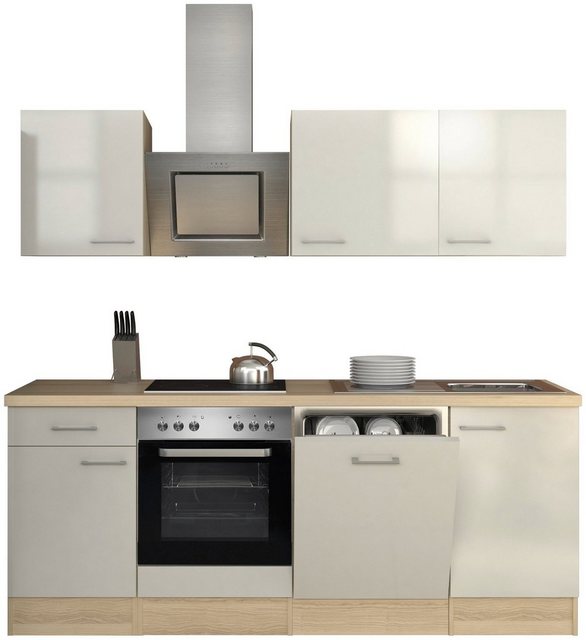 Flex-Well Küchenzeile, mit E-Geräten, Breite 220 cm-Küchenzeilen-Inspirationen