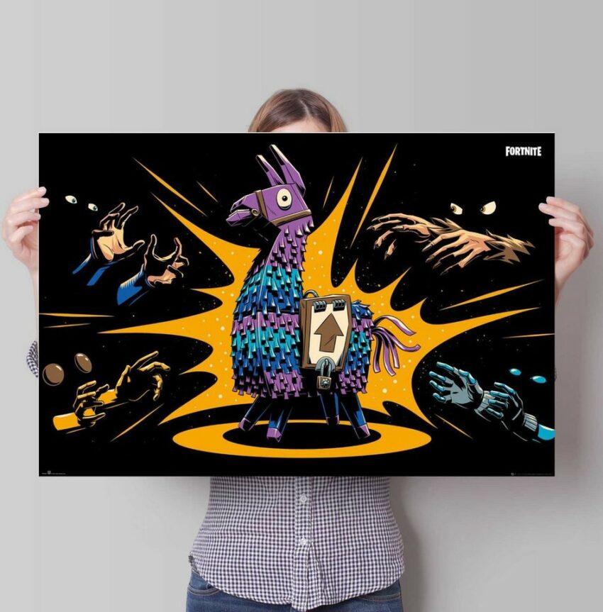 Reinders! Poster »Poster Fortnite Loot Llama - Game«, Spiele (1 Stück)-Bilder-Ideen für dein Zuhause von Home Trends
