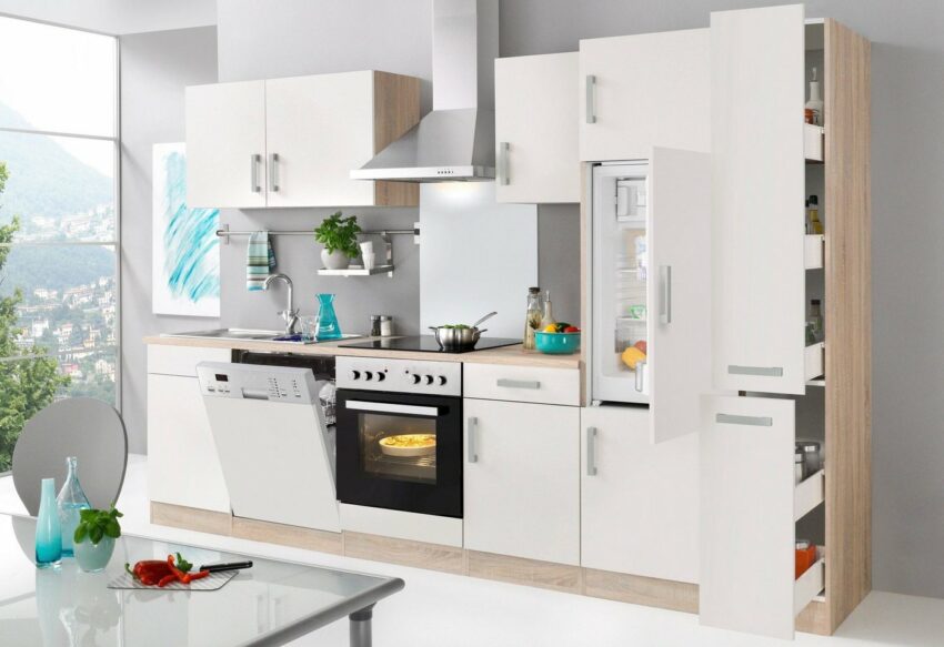 HELD MÖBEL Küchenzeile »Toronto«, mit E-Geräten, Breite 310 cm-Küchenzeilen-Ideen für dein Zuhause von Home Trends