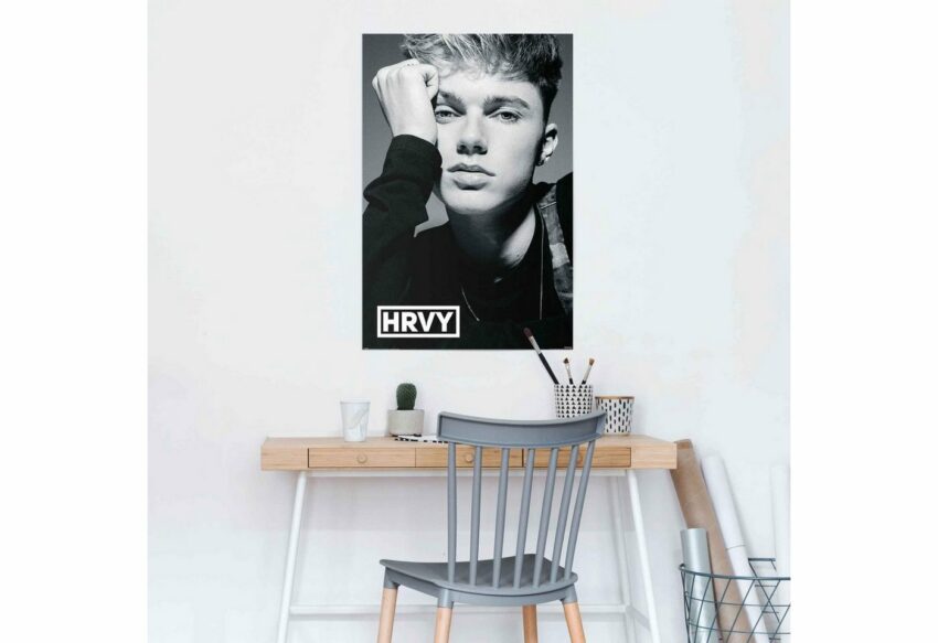 Reinders! Poster »HRVY Sänger - Musik - Popmusik - Mädchenzimmer«, (1 Stück)-Bilder-Ideen für dein Zuhause von Home Trends