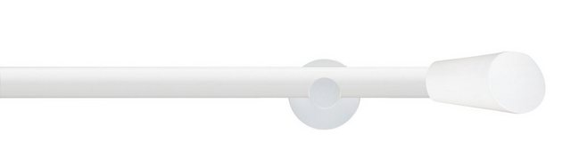 Gardinenstange »White Marbella«, GARESA, Ø 20 mm, 2-läufig, Wunschmaßlänge, inkl. je10 cm einen Ring + FH, Träger, Endknöpfe-Gardinenstangen-Inspirationen