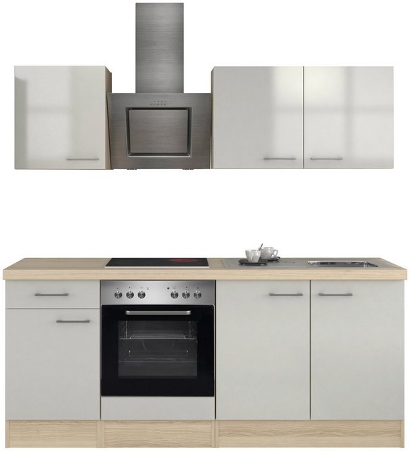 Flex-Well Küchenzeile, mit E-Geräten, Breite 210 cm-Küchenzeilen-Inspirationen