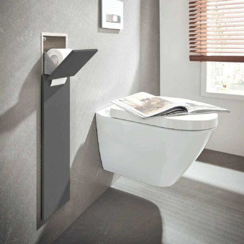 Emco Schrankmodule »Asis Pure WC-Modul Unterputz« Anschlag links, diamantgrau (730 mm)-Schränke-Ideen für dein Zuhause von Home Trends
