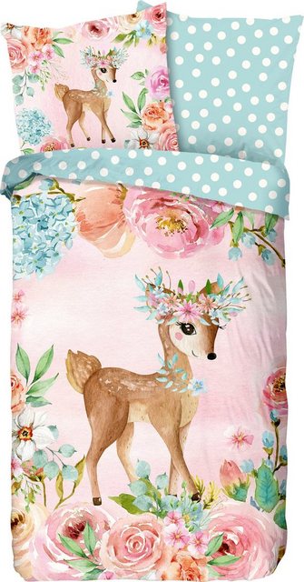 Kinderbettwäsche »Sweet«, good morning, mit Bambi-Bettwäsche-Inspirationen