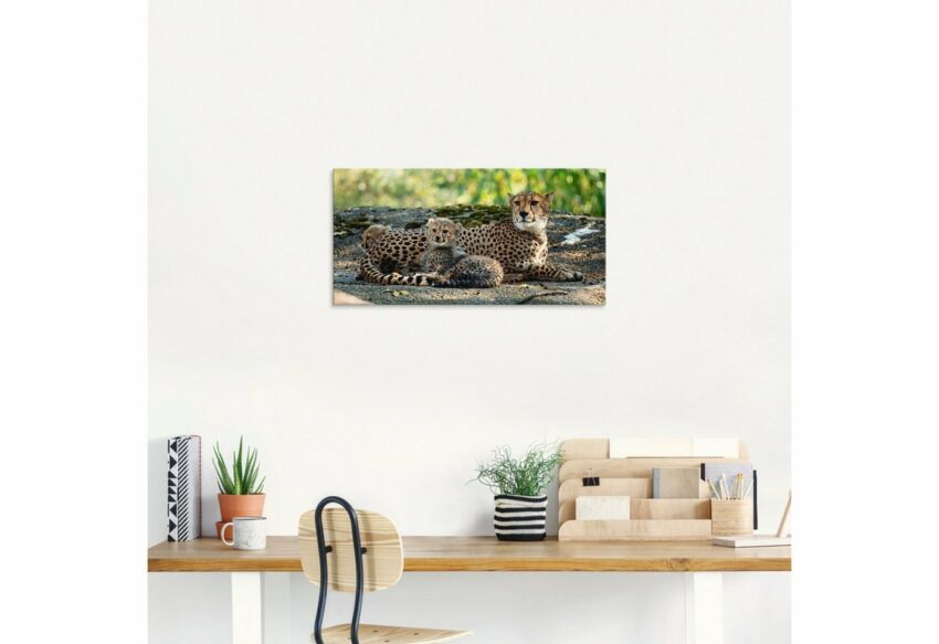 Artland Glasbild »Gepard 2«, Wildtiere (1 Stück)-Bilder-Ideen für dein Zuhause von Home Trends