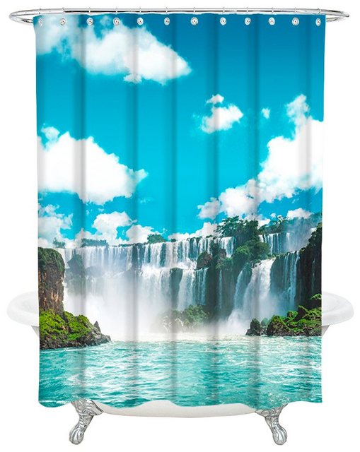 Sanilo Duschvorhang »Wasserfall« Breite 180 cm, Höhe 200 cm-Duschvorhänge-Inspirationen