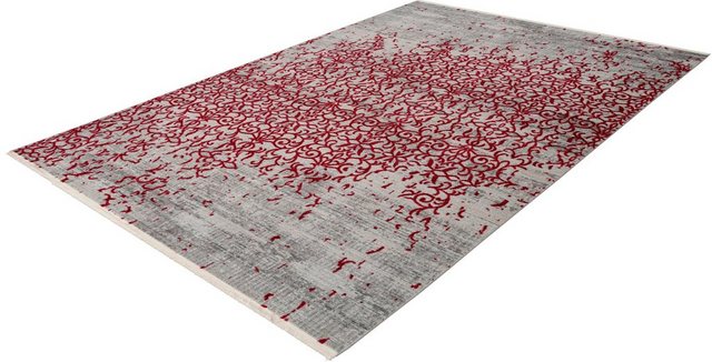 Teppich »Rossa 660«, calo-deluxe, rechteckig, Höhe 5 mm, Vintage Optik, Wohnzimmer-Teppiche-Inspirationen