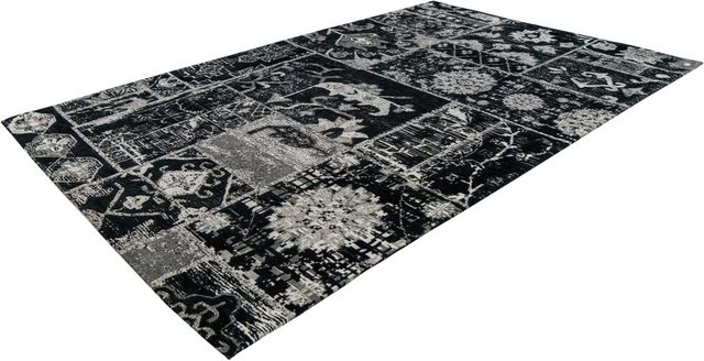 Teppich »Paradiso 650«, calo-deluxe, rechteckig, Höhe 10 mm, Flachgewebe mit Struktur, Wohnzimmer-Teppiche-Inspirationen
