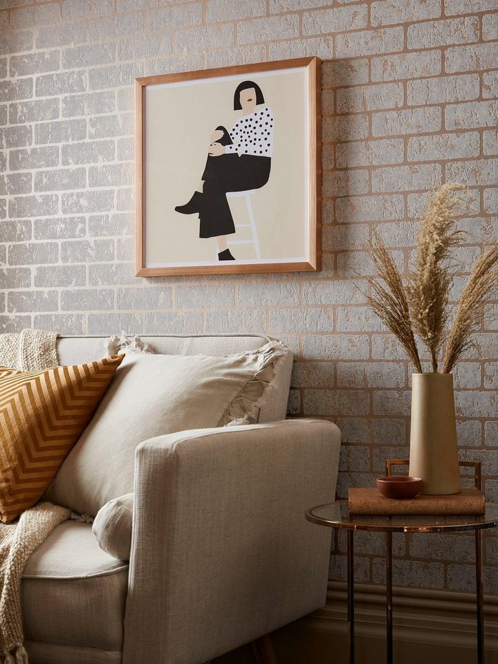 Art for the home Bild mit Rahmen »Dottie«, (1 Stück)-Bilder-Ideen für dein Zuhause von Home Trends