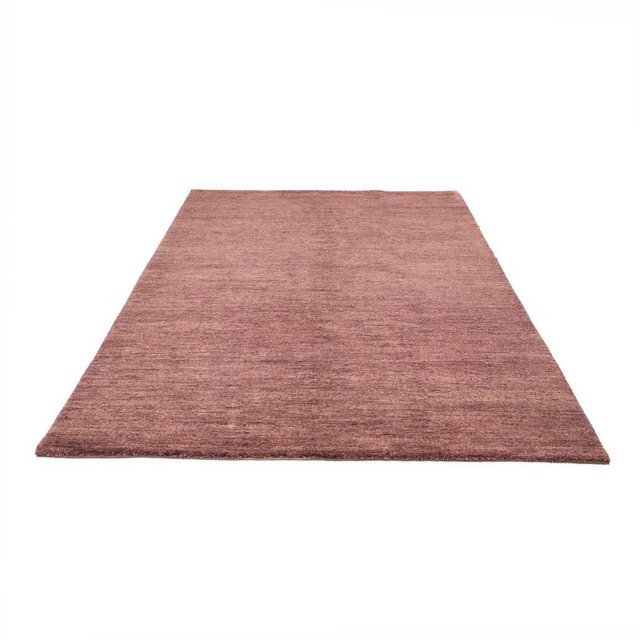 Wollteppich »Gabbeh Teppich handgeknüpft lila«, morgenland, rechteckig, Höhe 18 mm, handgeknüpft-Teppiche-Inspirationen