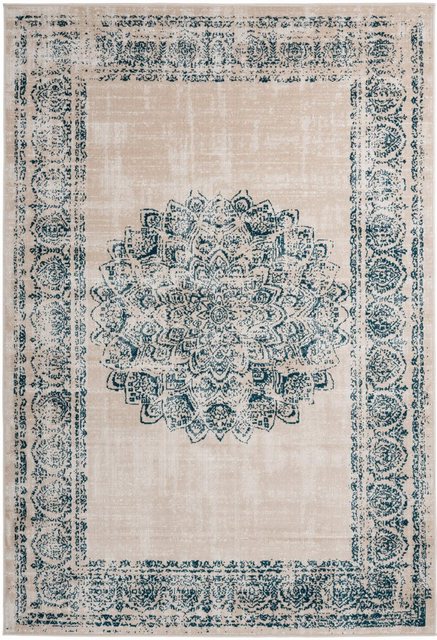 Teppich »Ariya 125«, me gusta, rechteckig, Höhe 6 mm, Flachflor, gekettelt, Wohnzimmer-Teppiche-Inspirationen