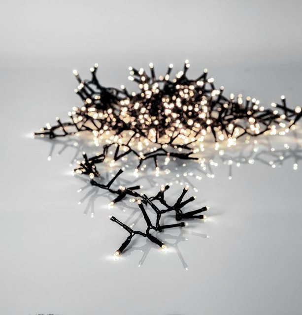 EGLO LED-Lichterkette »CRISPY ICE WHITE«, 1200-flammig, schwarz / 1200X0,064W / Beleuchtung - Licht - Weihnachtsbeleuchtung - Weihnachtsdeko - Dekolicht - Dekoration - Winter - Winterdeko - Weihnachten-Lampen-Inspirationen