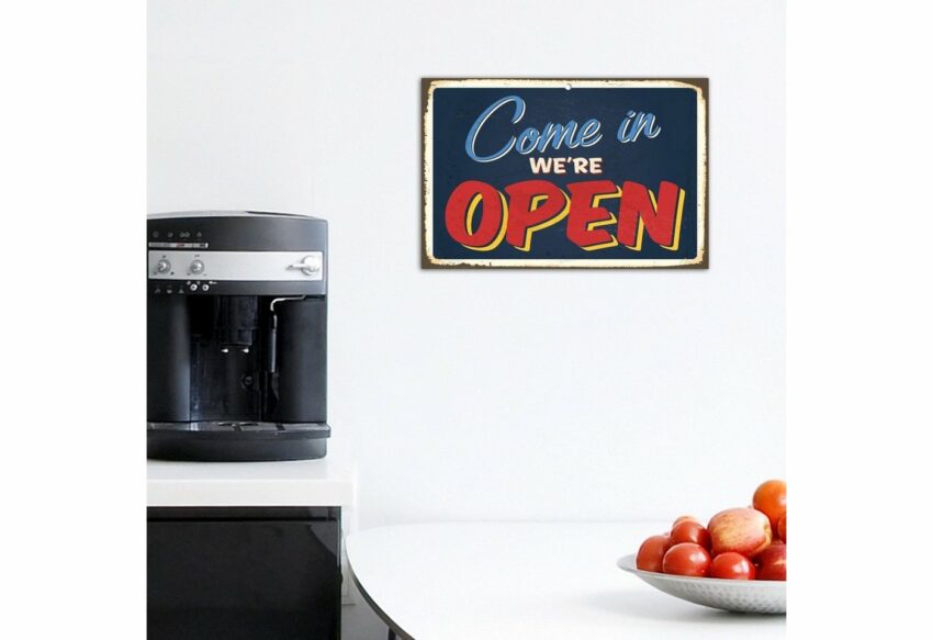 queence Metallschild, 40x30 cm-Bilder-Ideen für dein Zuhause von Home Trends