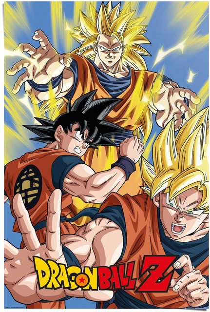 Reinders! Poster »Dragon Ball Z Goku«, (1 Stück)-Bilder-Inspirationen