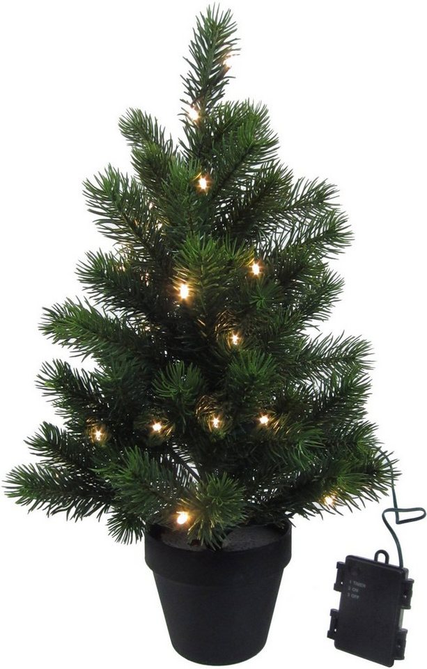 Creativ light Künstlicher Weihnachtsbaum, Im Topf-Weihnachtsbäume-Ideen für dein Zuhause von Home Trends