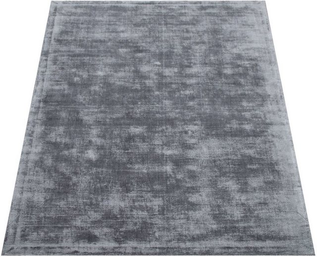 Teppich »Nagpur 260«, Paco Home, rechteckig, Höhe 8 mm, Handweb Teppich, Kurzflor, 80% Viskose, mit leichtem Schimmer, handgewebt, ideal im Wohnzimmer & Schlafzimmer-Teppiche-Inspirationen