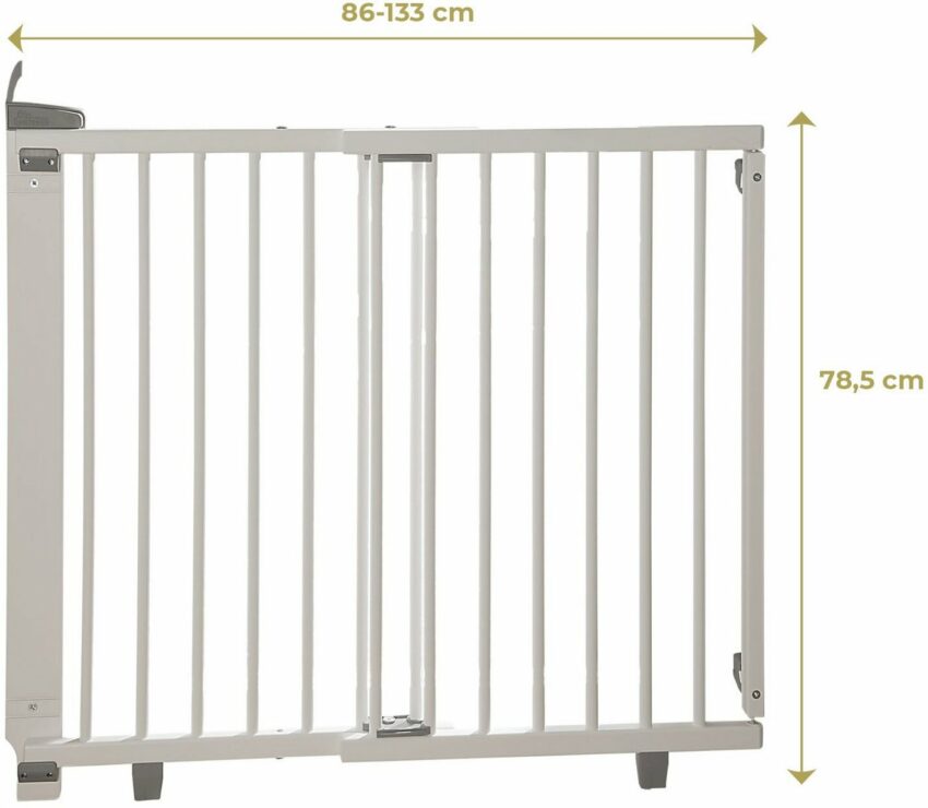 Geuther Türschutzgitter »Plus, weiß, 94-133 cm«, aus Holz-Gitter-Ideen für dein Zuhause von Home Trends