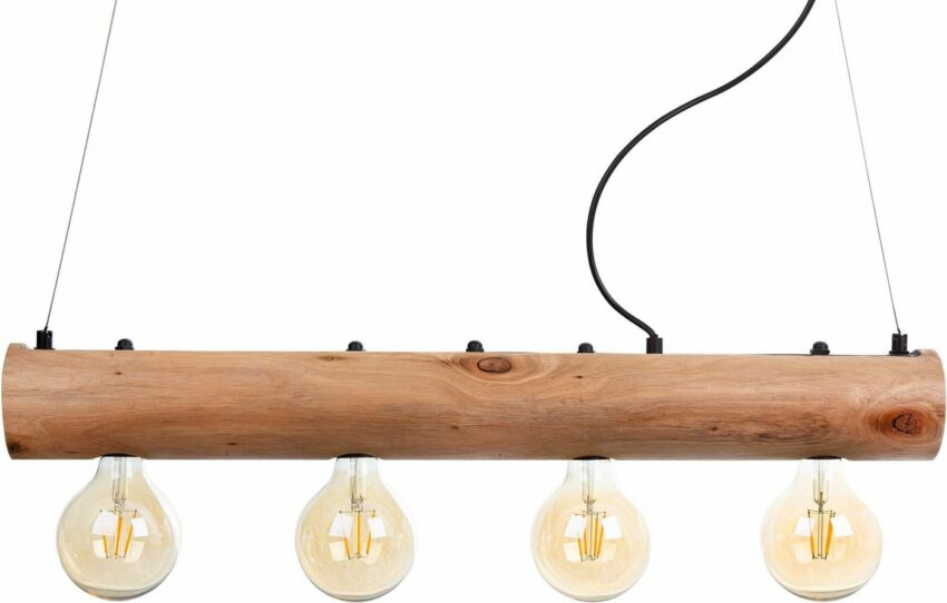 Nino Leuchten Pendelleuchte »PALO«, Eukalyptusholz-Lampen-Ideen für dein Zuhause von Home Trends