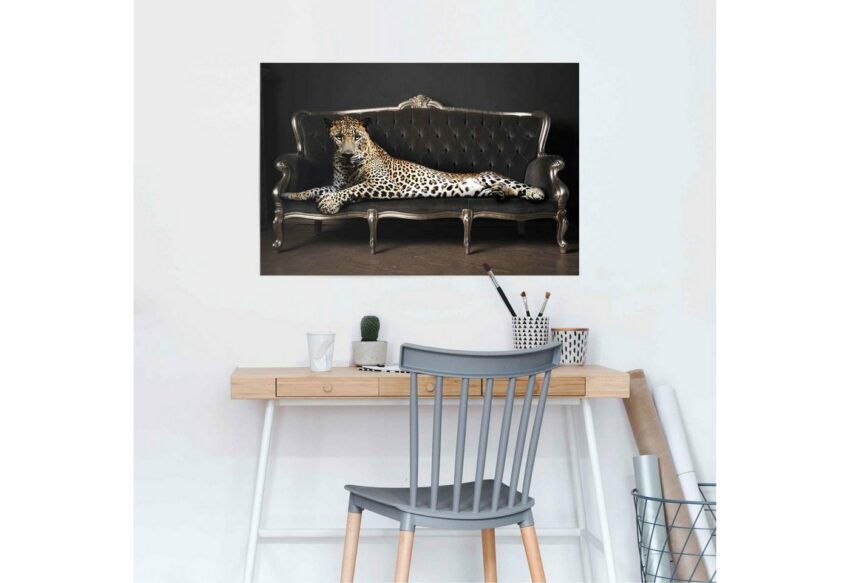 Reinders! Poster »Leopard Chic Panther - Liegend - Luxus - Relax«, (1 Stück)-Bilder-Ideen für dein Zuhause von Home Trends